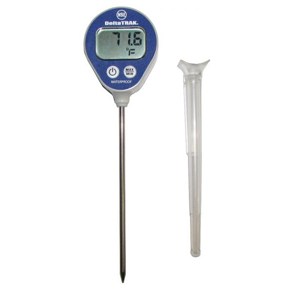 Thermomètre de poche étanche, recalibrable, format "Lollipop"