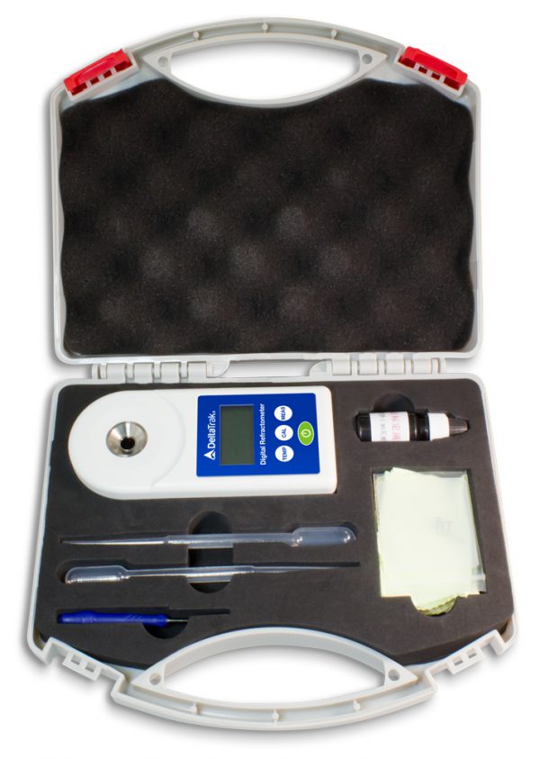 Réfractomètre numérique portatif DeltaTrak, échelle 0 à 55% brix-2743