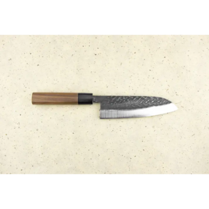 Santoku knife, Fujimoto  Hammer Tone, 165mm L
