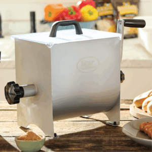 Mighty Bite Fixed Position Manual Meat Mixer, 10lb capacity
