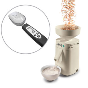 Mockmill 100 Grain Mill with free spatula-balance